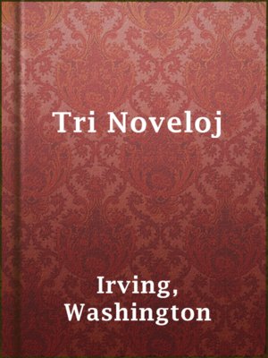 cover image of Tri Noveloj